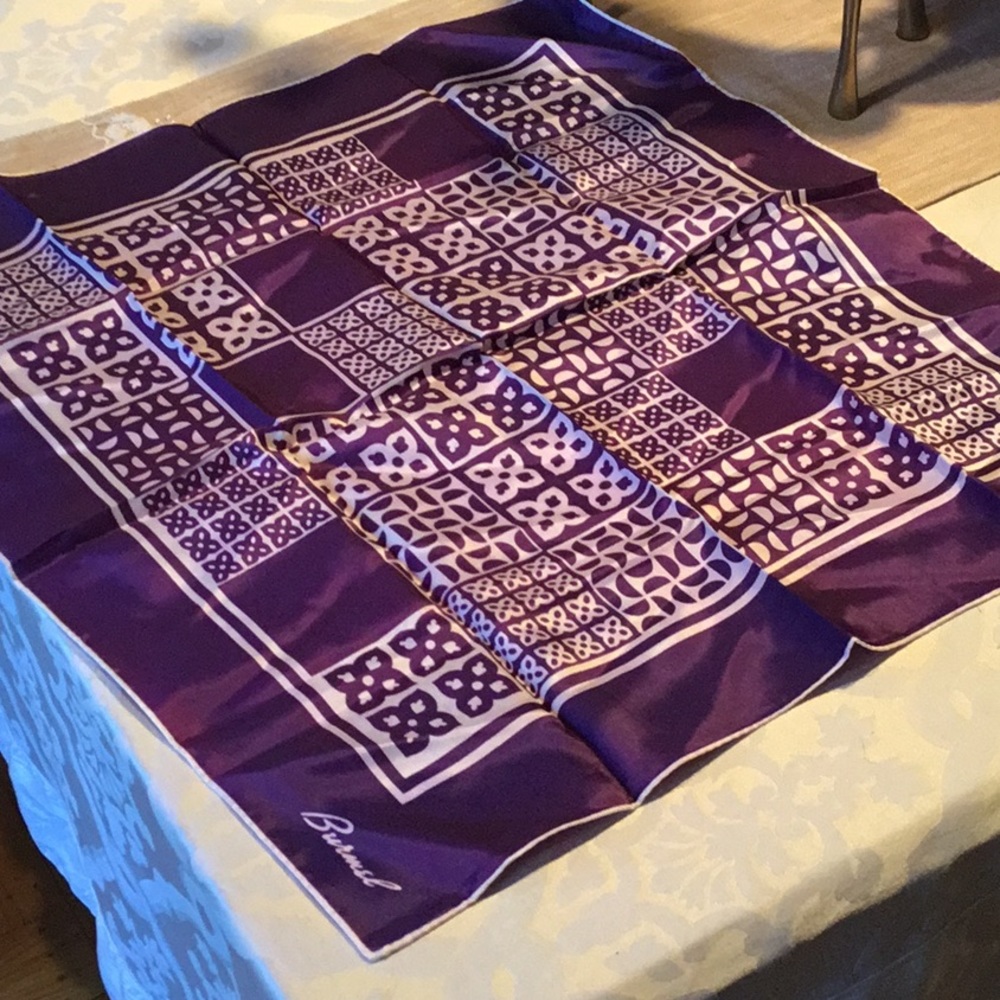 Purple Burmel women’s scarf